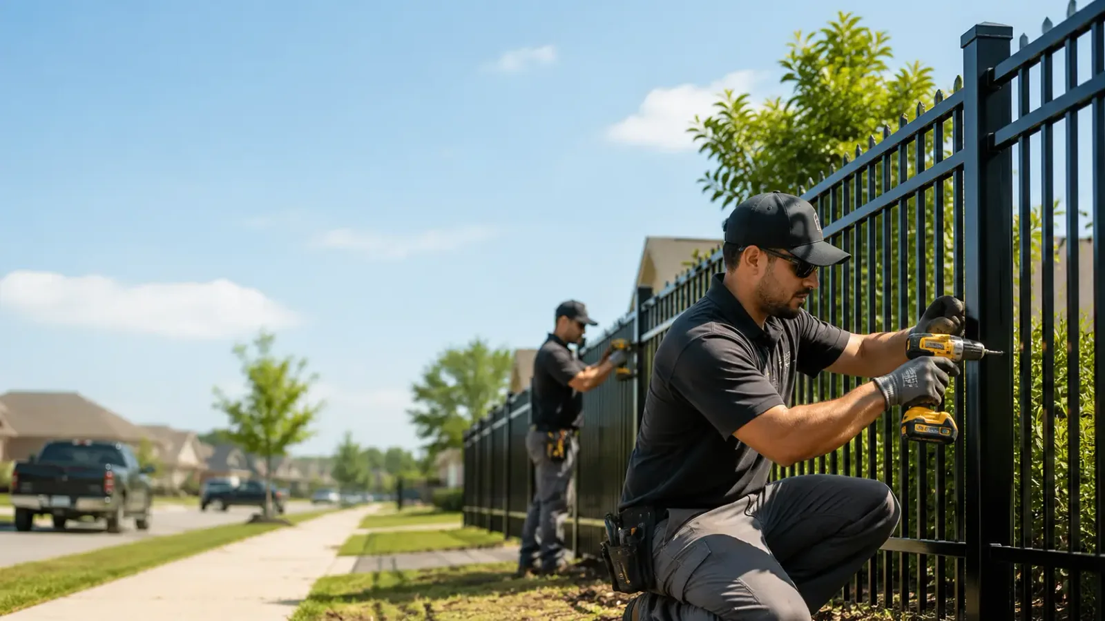 Metal Fence Installation in Aberdeen, OH